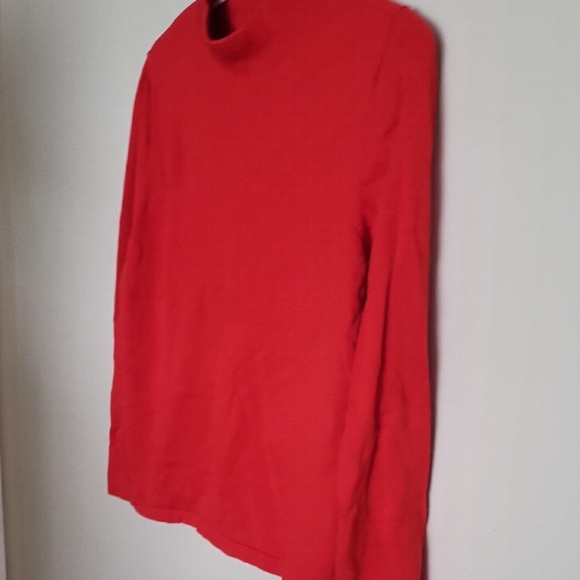 Joan Rivers Red Knit Top - Picture 3 of 5